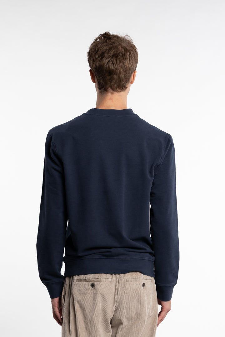 Knitted Sweatshirt Navy