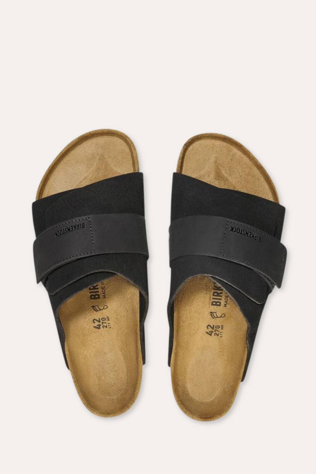 Men's Kyoto Nubuck/Suede Leather Black