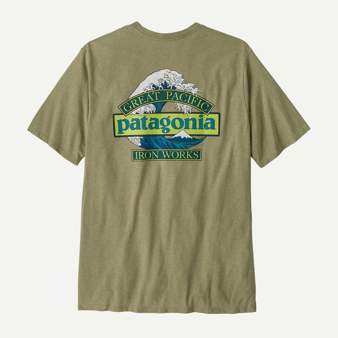 Men's Great Waves Responsibili-Tee® Gumtree Green