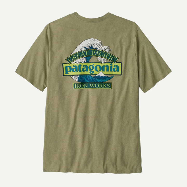 Men's Great Waves Responsibili-Tee® Gumtree Green