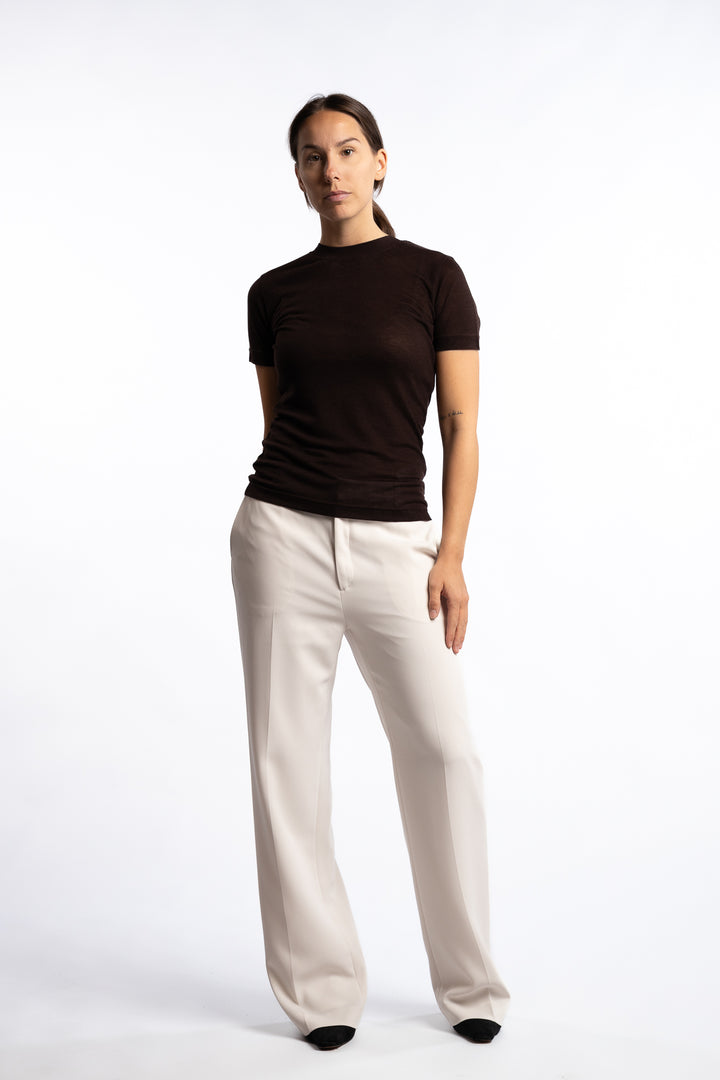 Hutton Trouser- Ivory