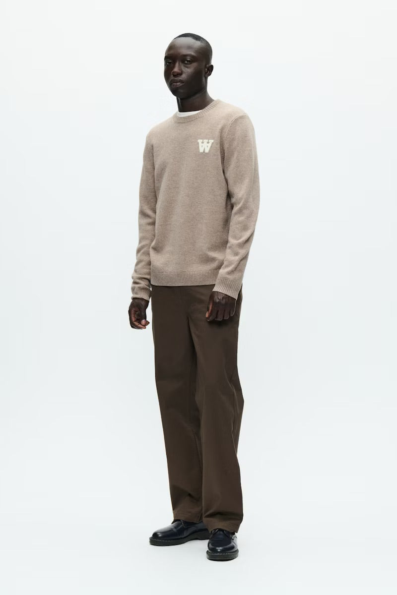 Tay Lambswool Pullover Greige