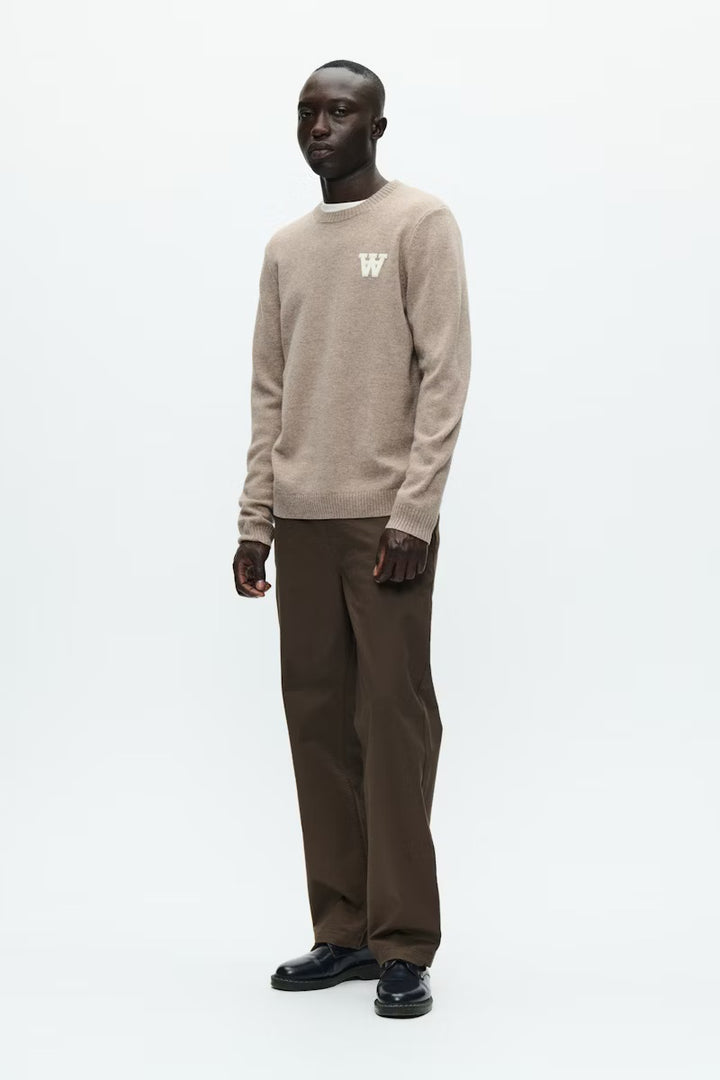 Tay Lambswool Pullover Greige