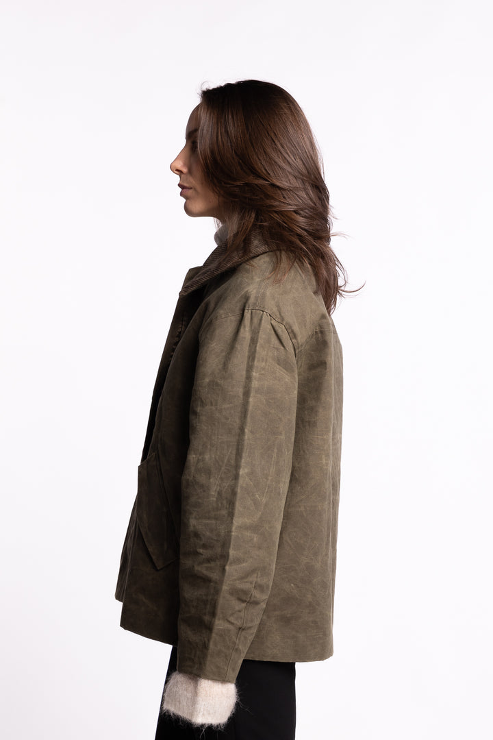Diana Short Jacket- Green
