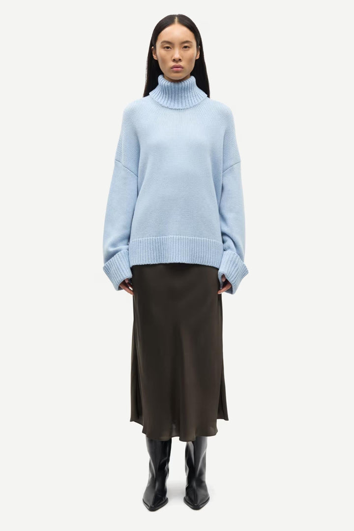 Sakeiku Turtleneck 11250- Cashmere blue