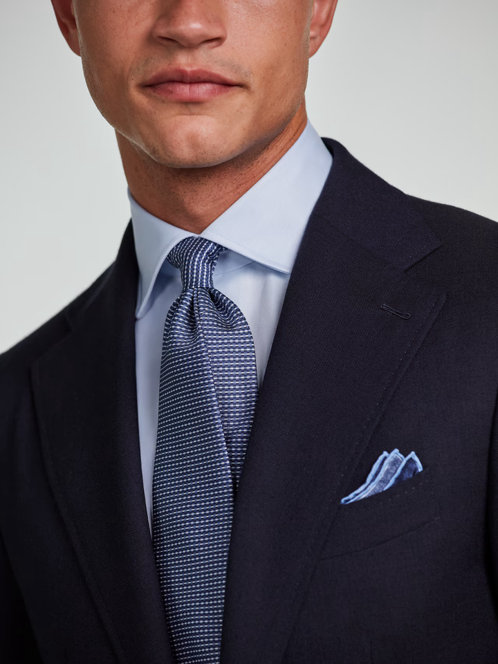 Slimline Twill Shirt Light Blue
