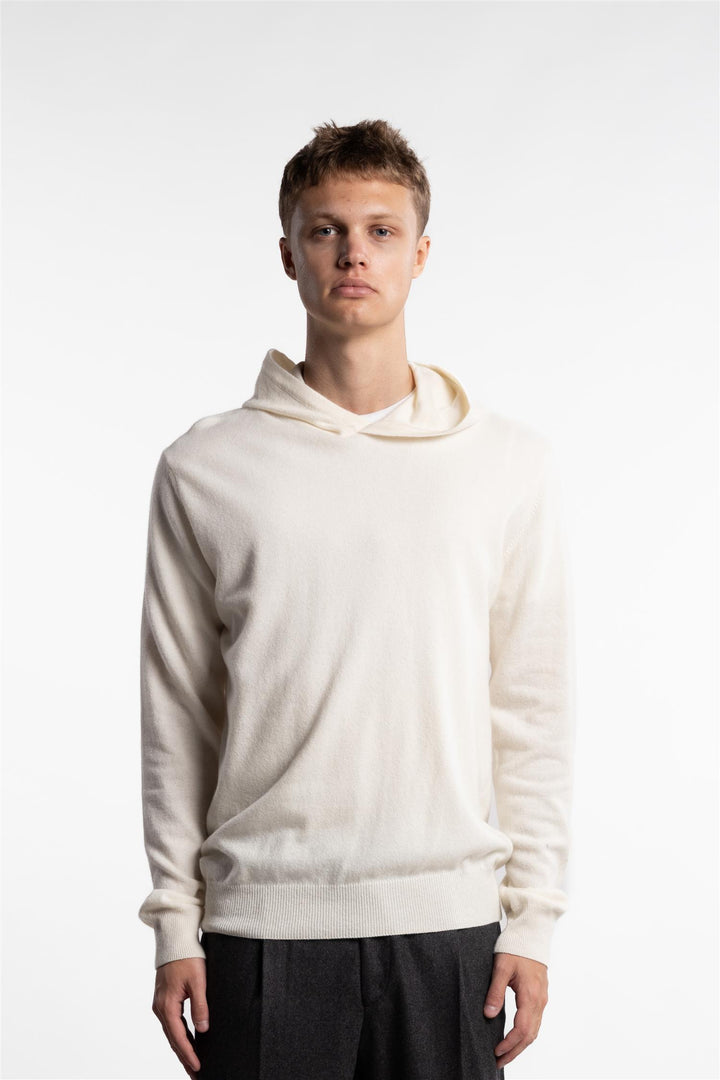 Pascal Hoodie White Shell