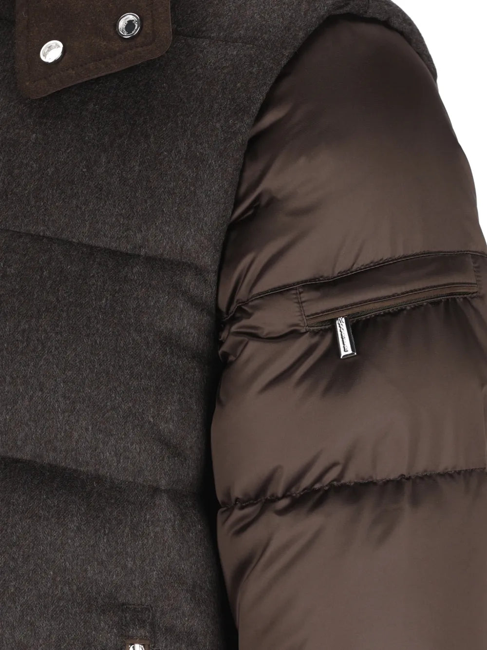Casciano Jacket Dark Brown - detalj
