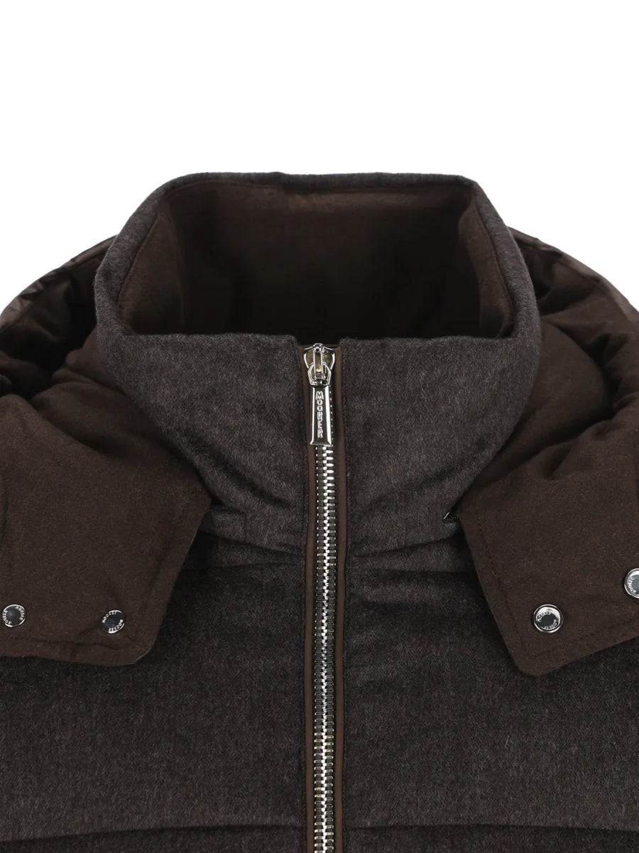 Casciano Jacket Dark Brown - detalj