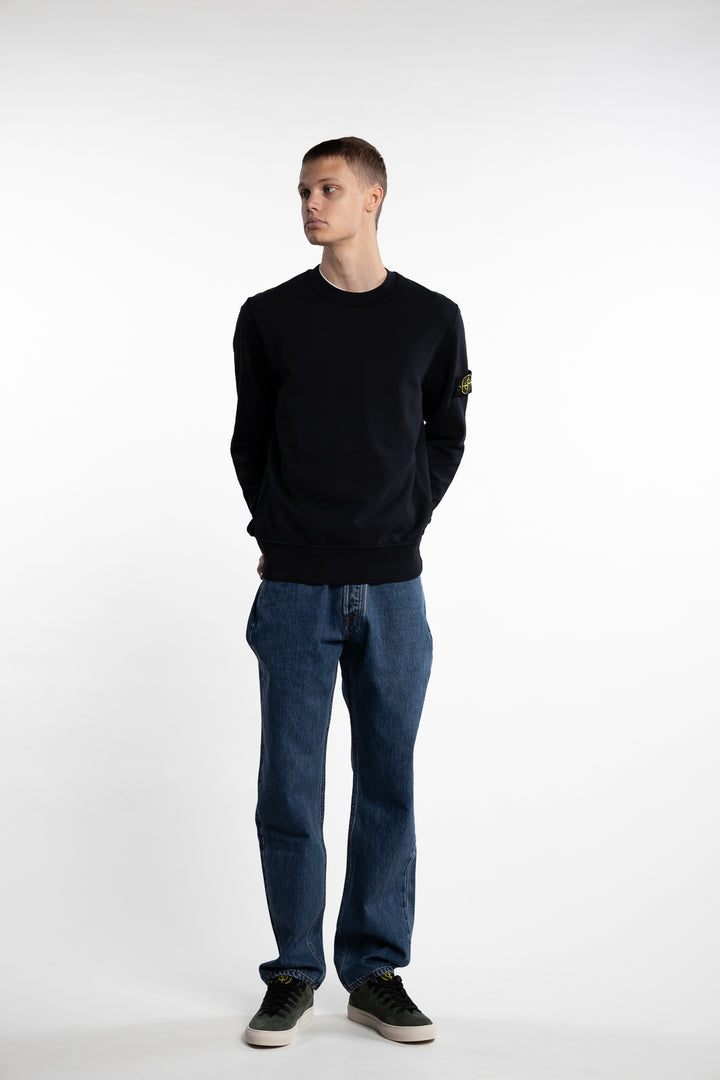 Garment Dyed Crewneck Sweatshirt Navy