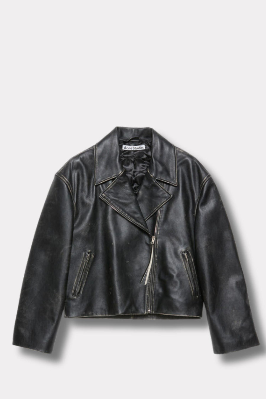 Leather Jacket- Black