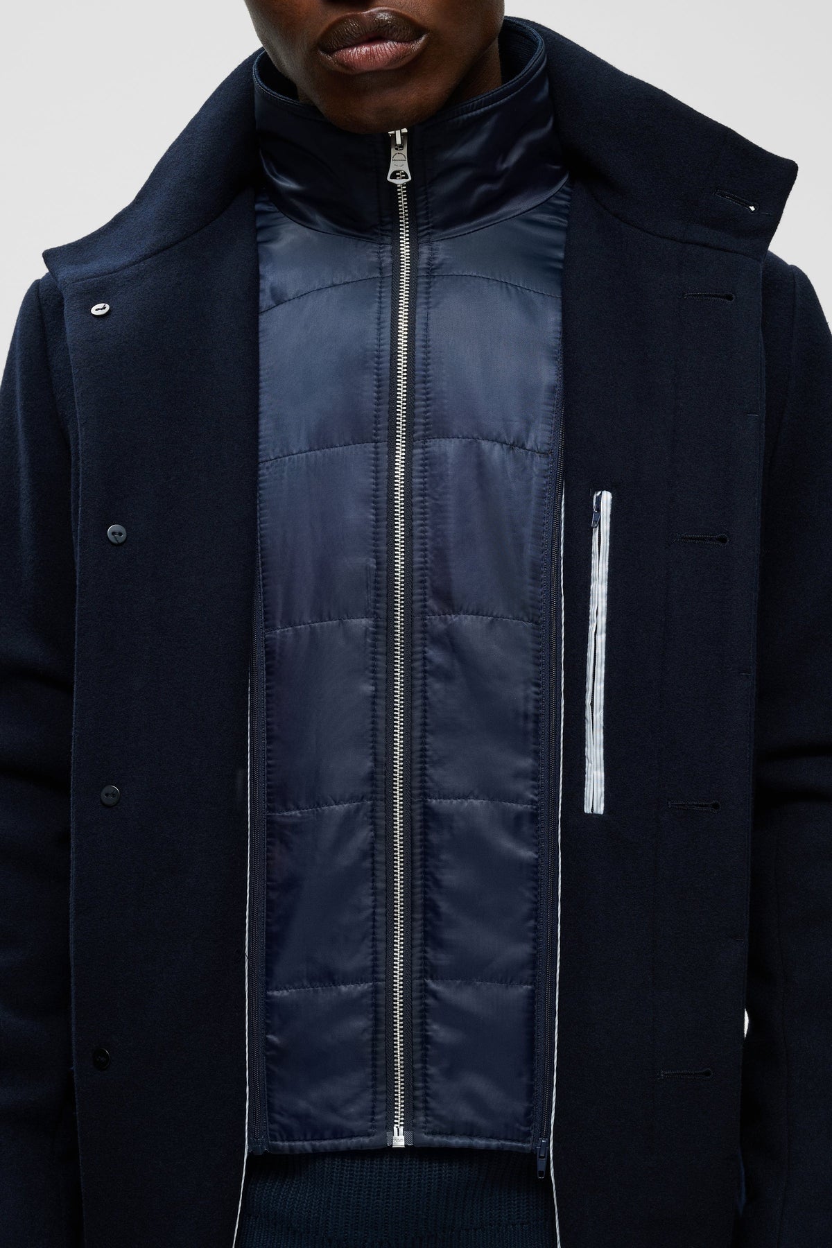 Harvey Classic Wool Dark Navy