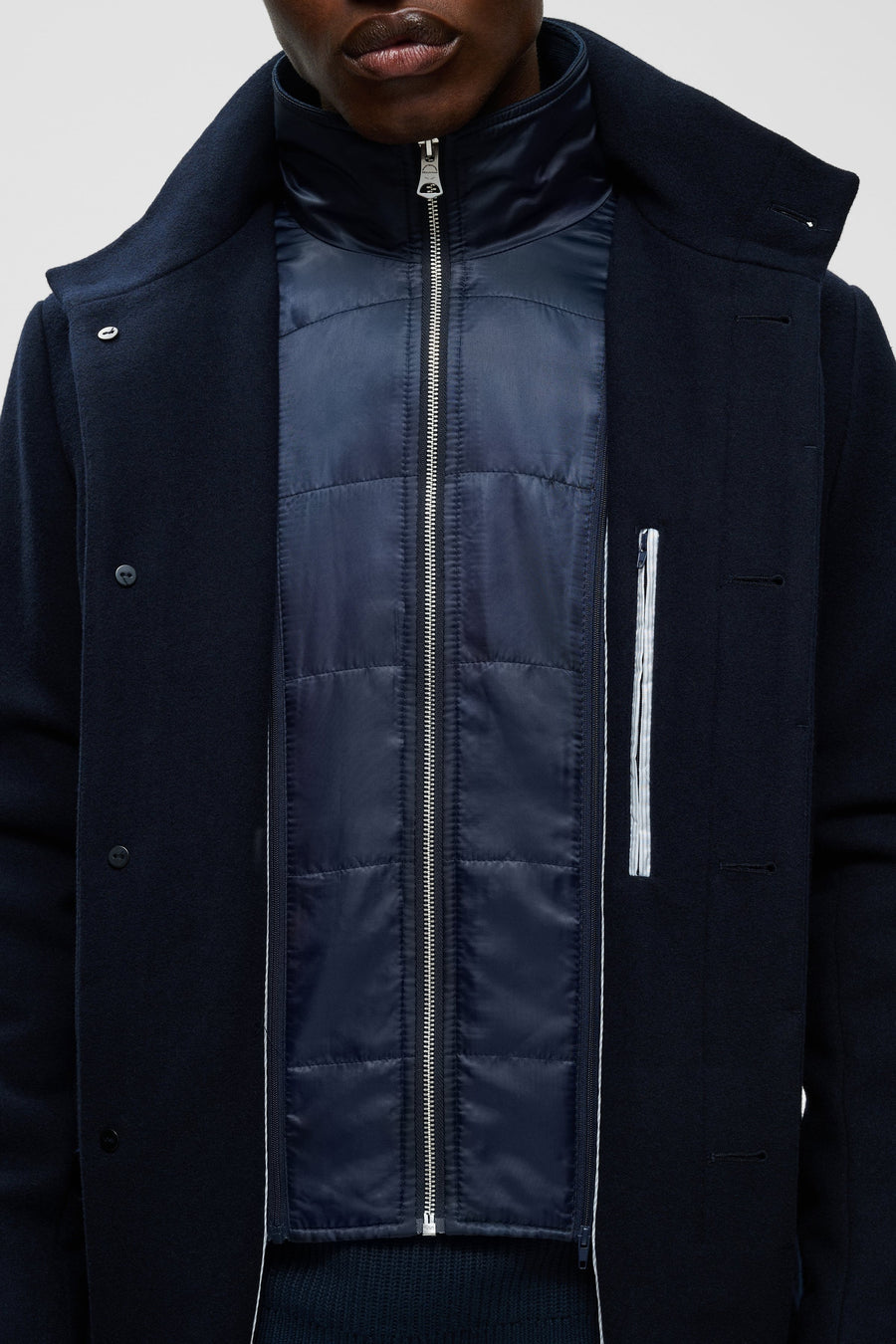 Harvey Classic Wool Dark Navy
