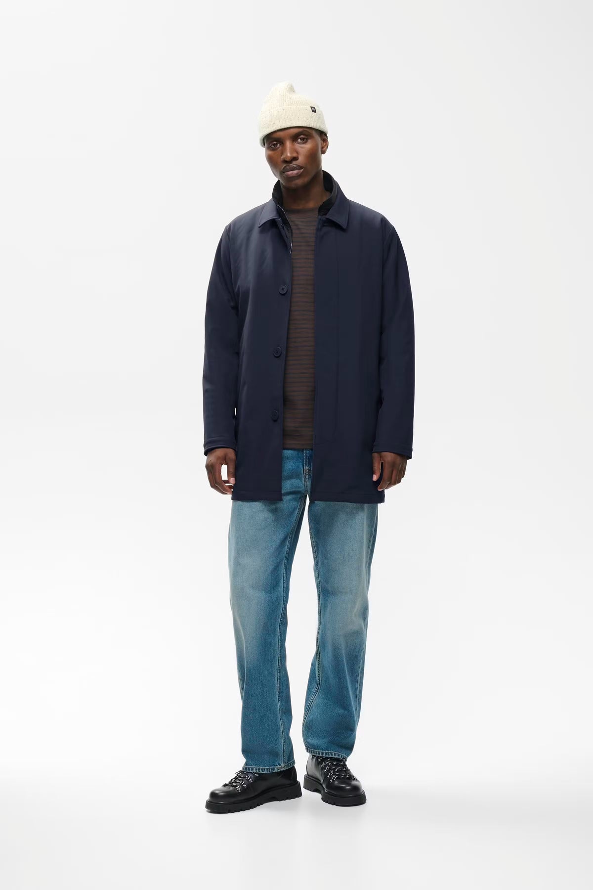 Philman Coat Dark Navy/Blue