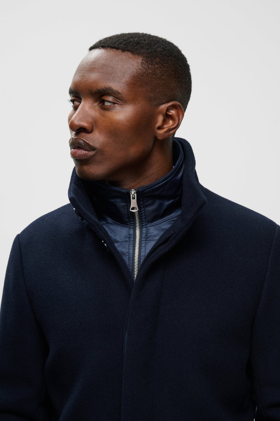 Harvey Classic Wool Dark Navy