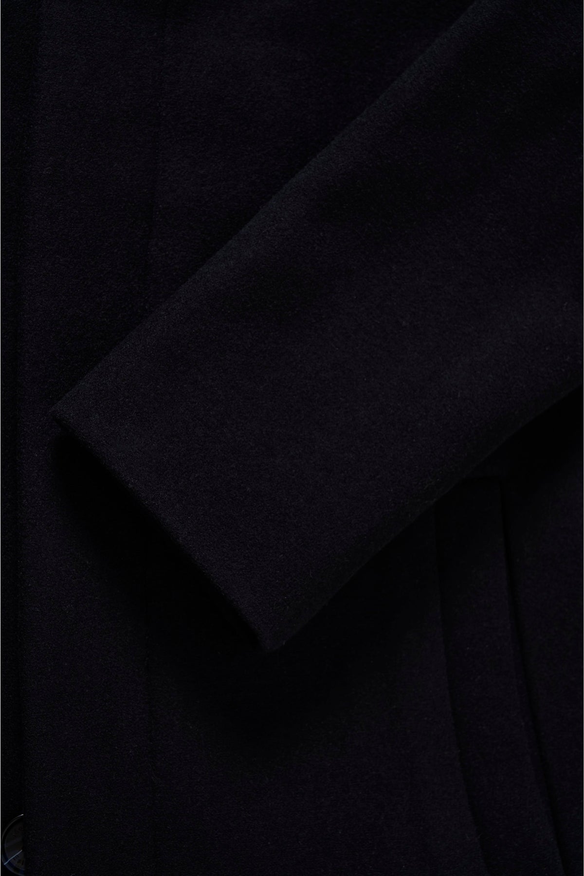 MAharvey Short Wool Coat Dark Navy