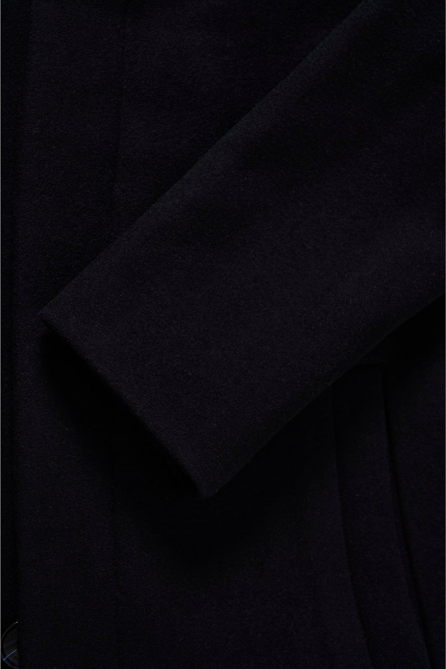 MAharvey Short Wool Coat Dark Navy