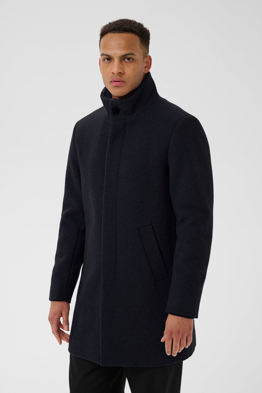Harvey Classic Wool Dark Navy