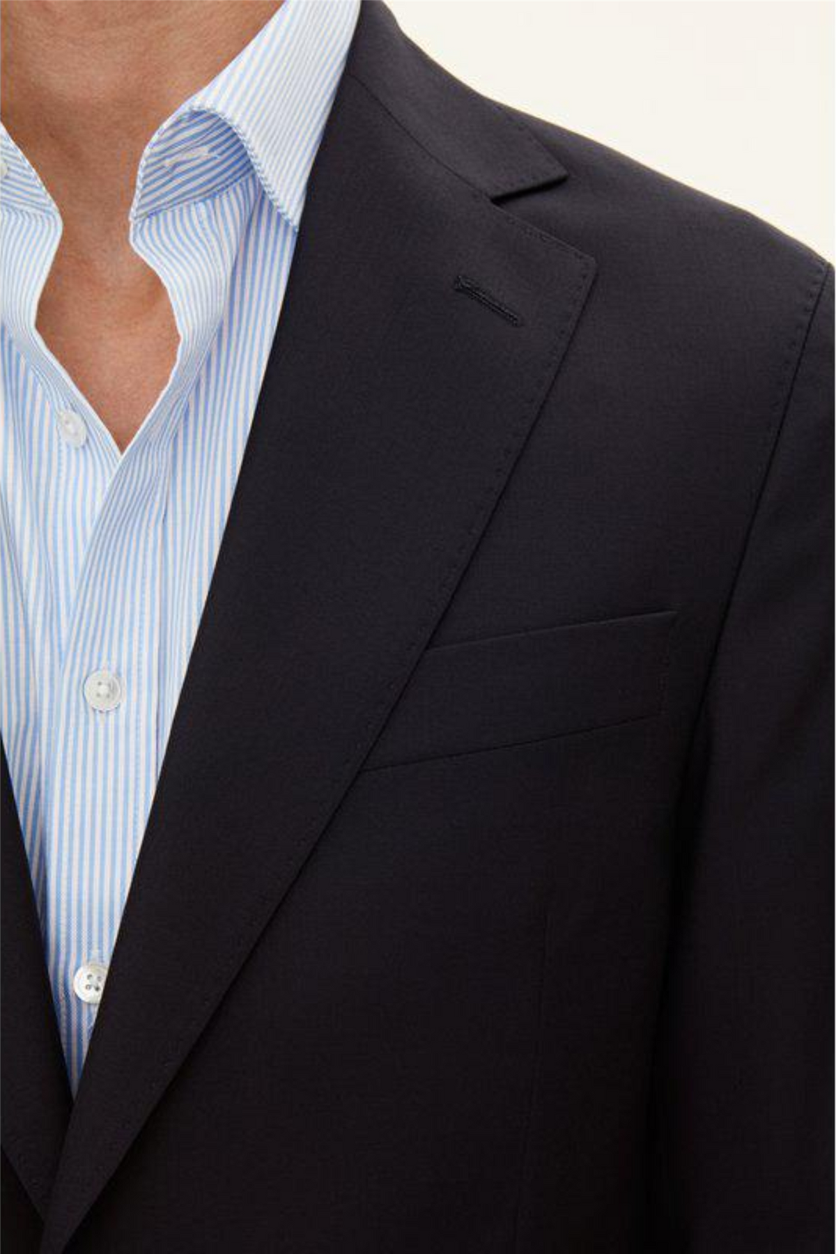 Ego Slim Fit Wool Blazer Navy