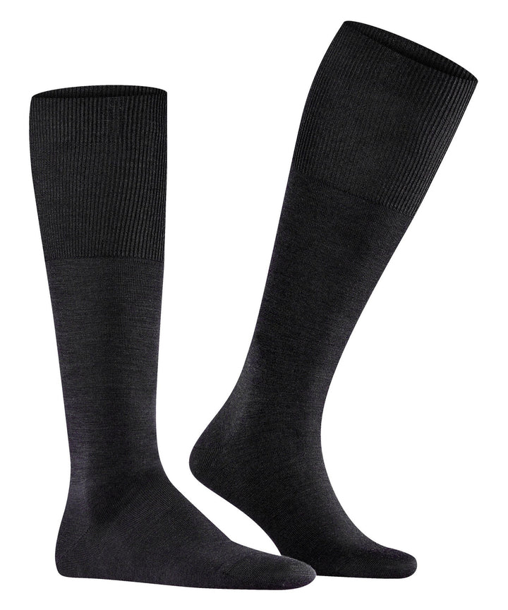 Airport Knee Socks Black