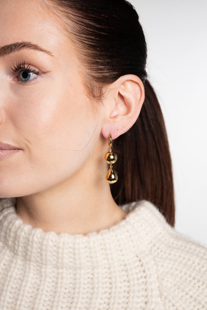 The Cathrine Earrings- Gold