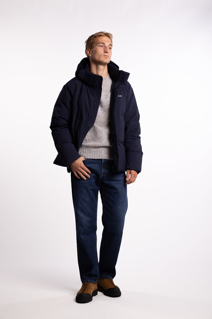 Dovre Lt Down Jacket Dk. Navy