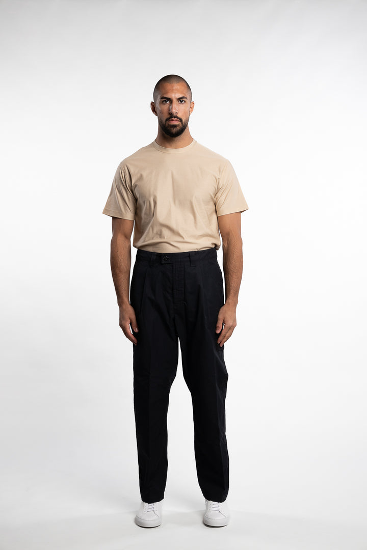 Organic Cotton Pant Ghost Navy