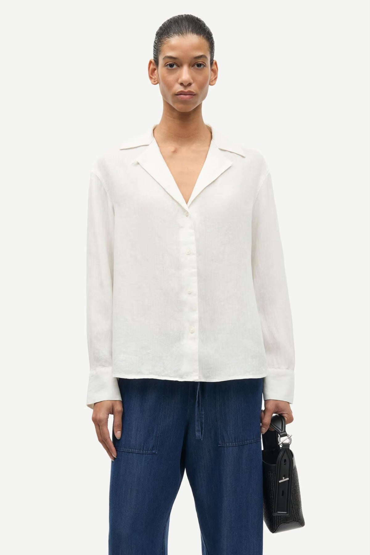 Saiben shirt 16047 - White