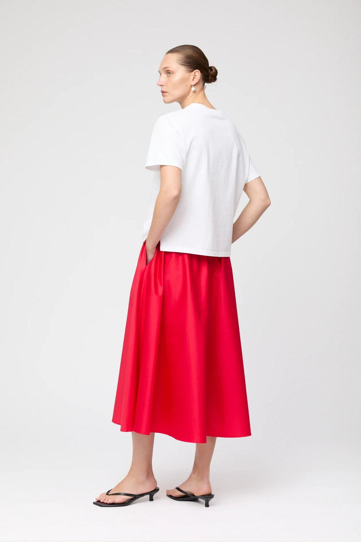 Isabella Skirt- Vivid Red