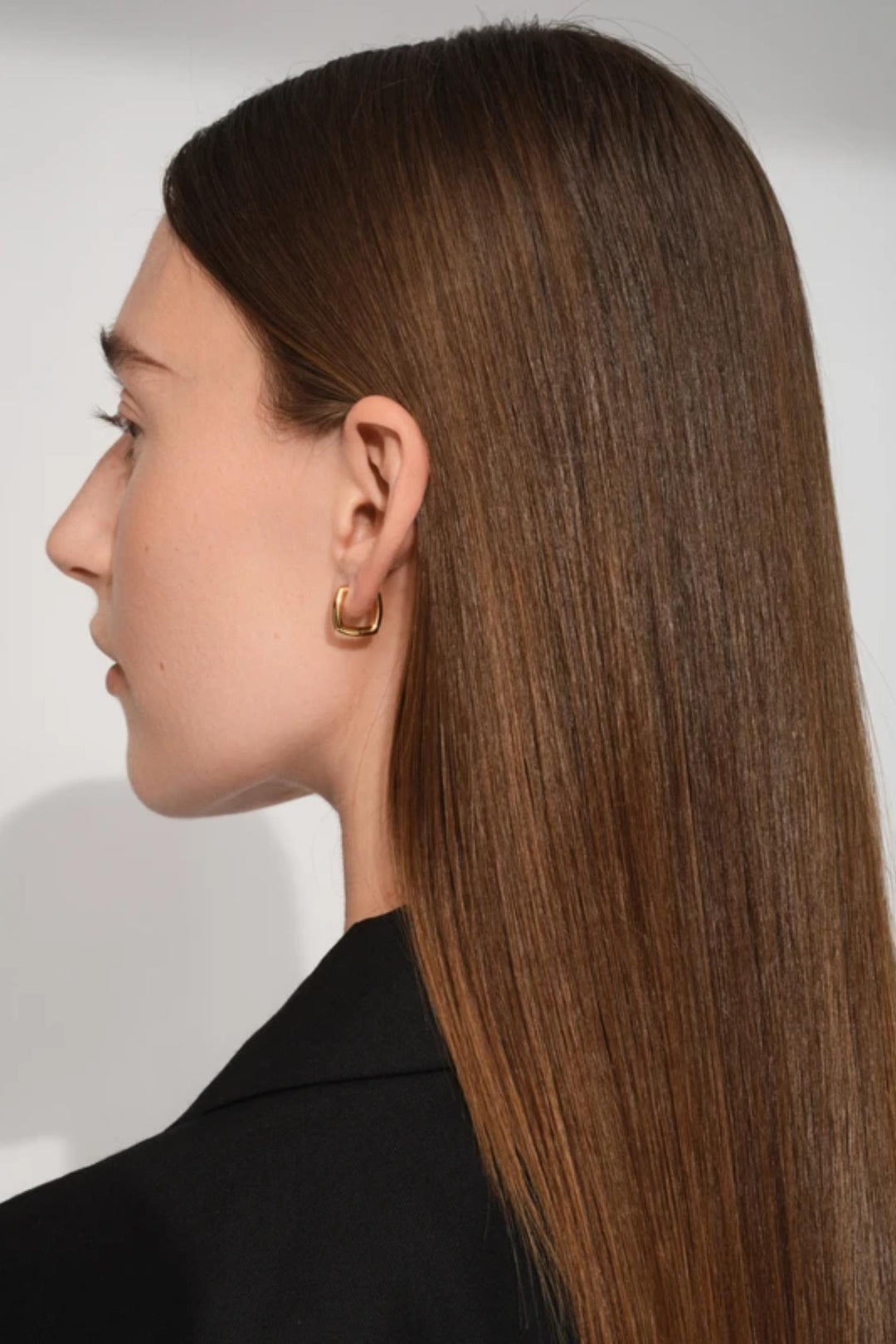 Frame Hoops Small- Gold