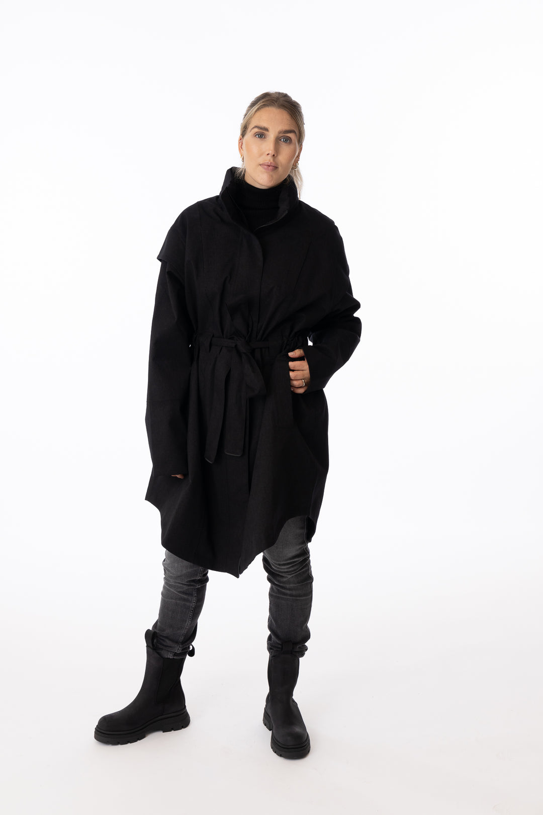 Monsun Coat- New Black