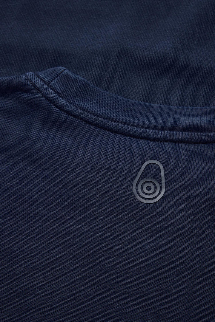 Wind Pigment Sweater Dark Navy
