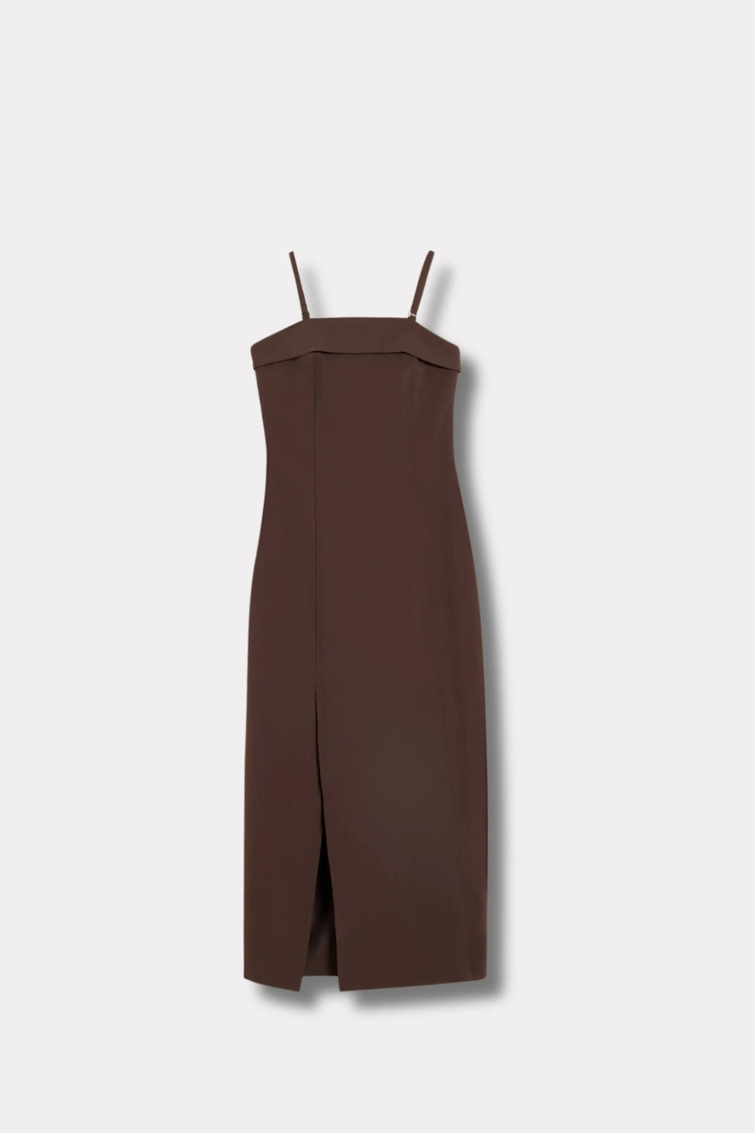 Shelly Tube Dress- Brown