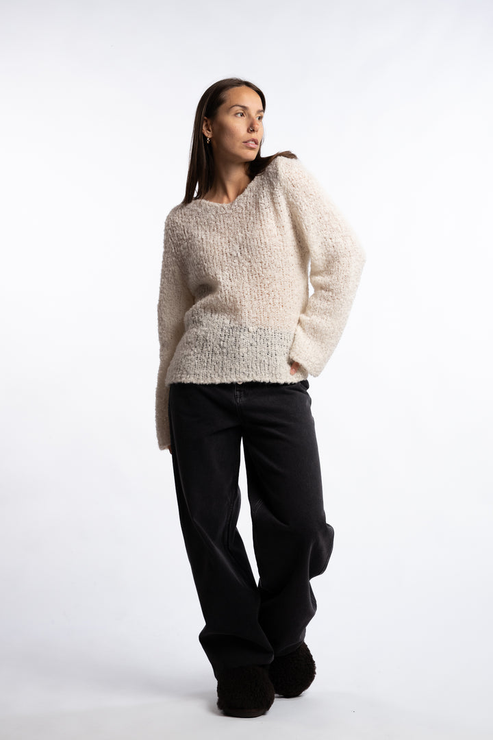 Eyra Knit- Off white