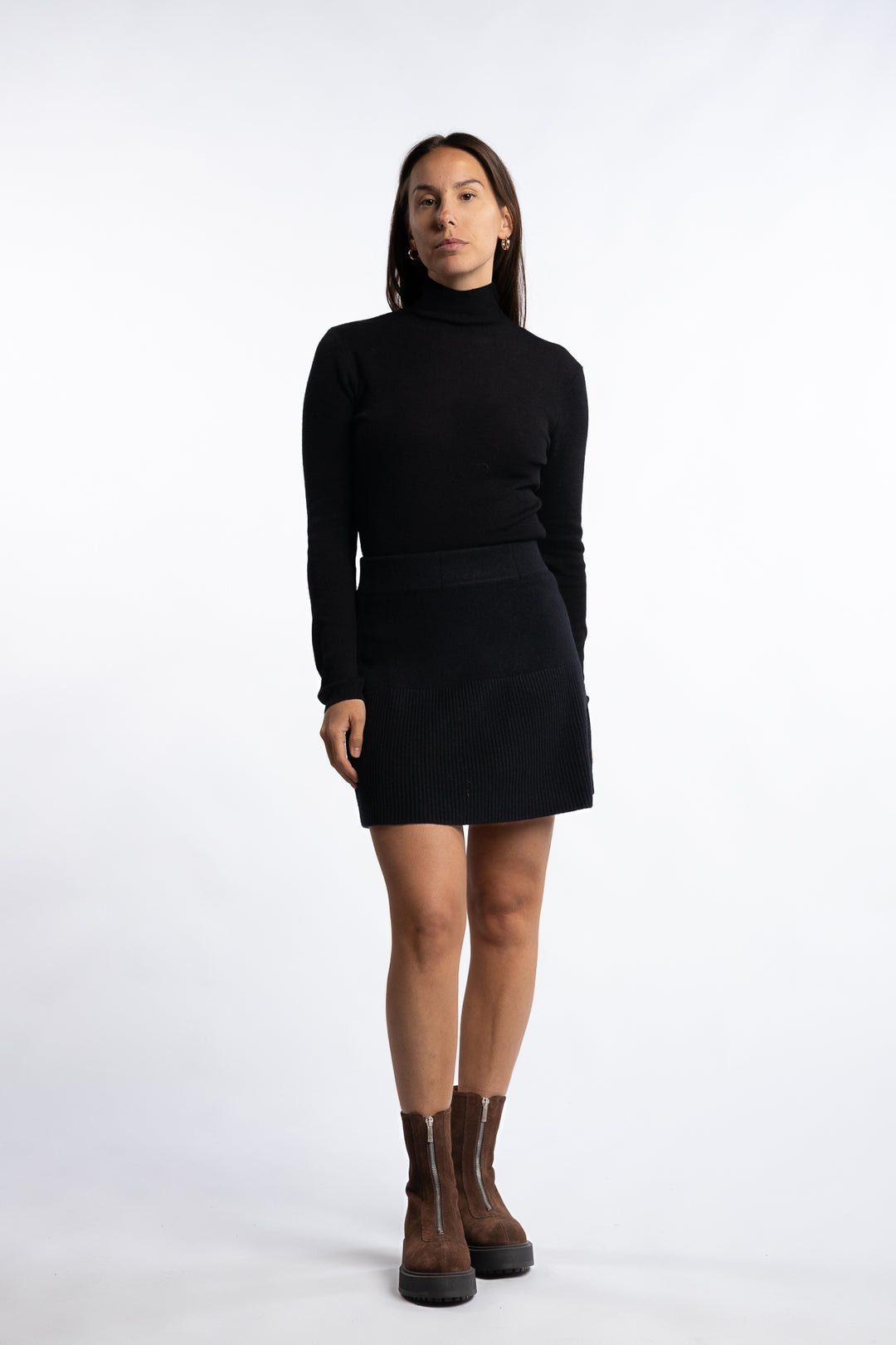 Cora Merino Sweater- Black
