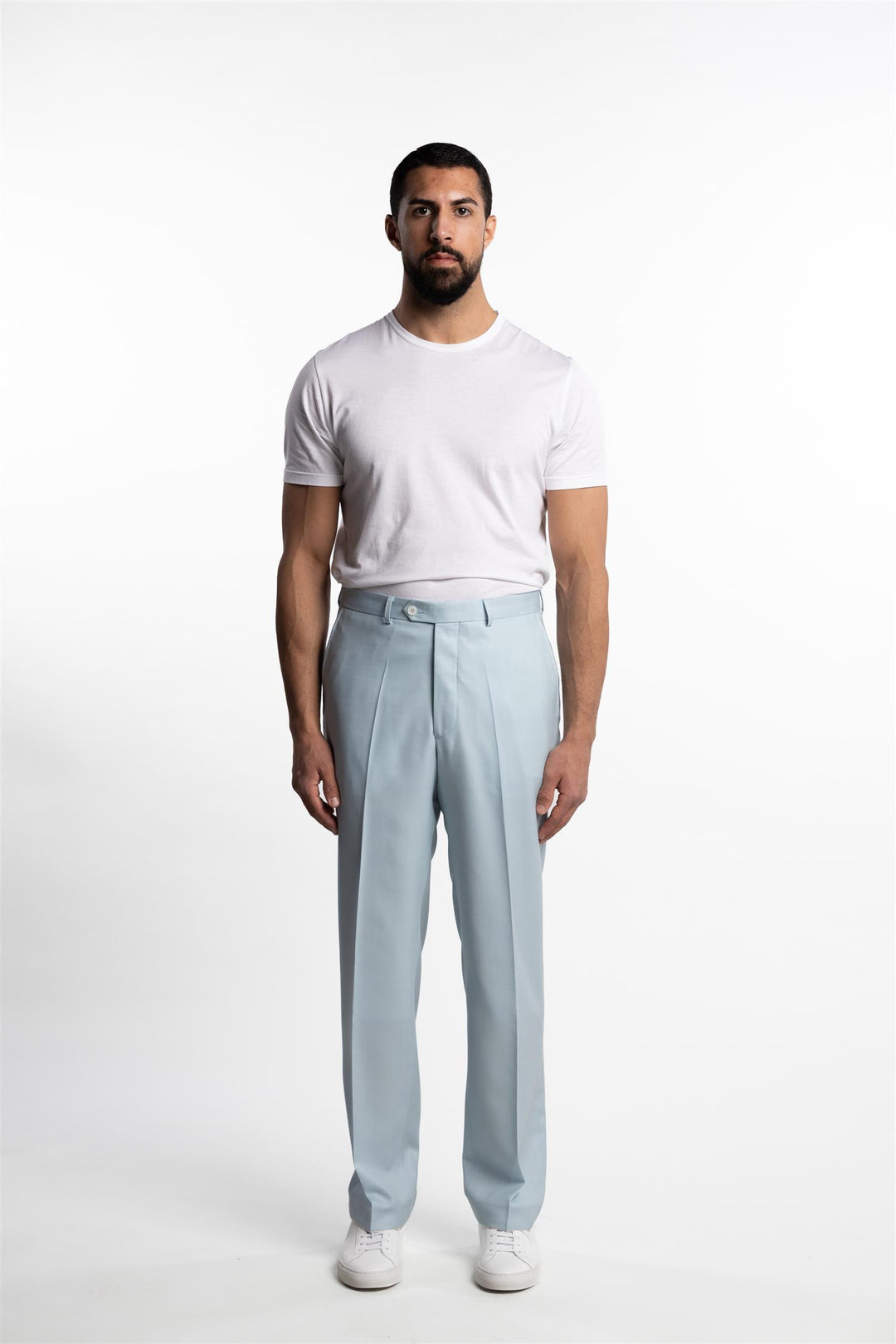 Del S Trousers Blue Powder