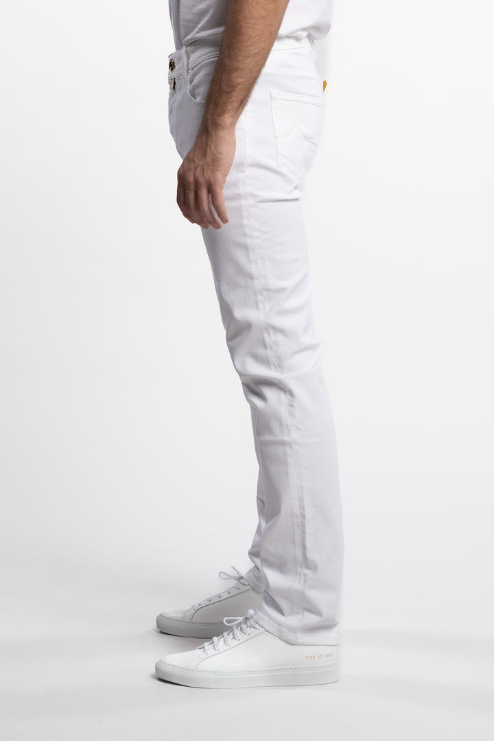 Nick Slim Fit Jeans White