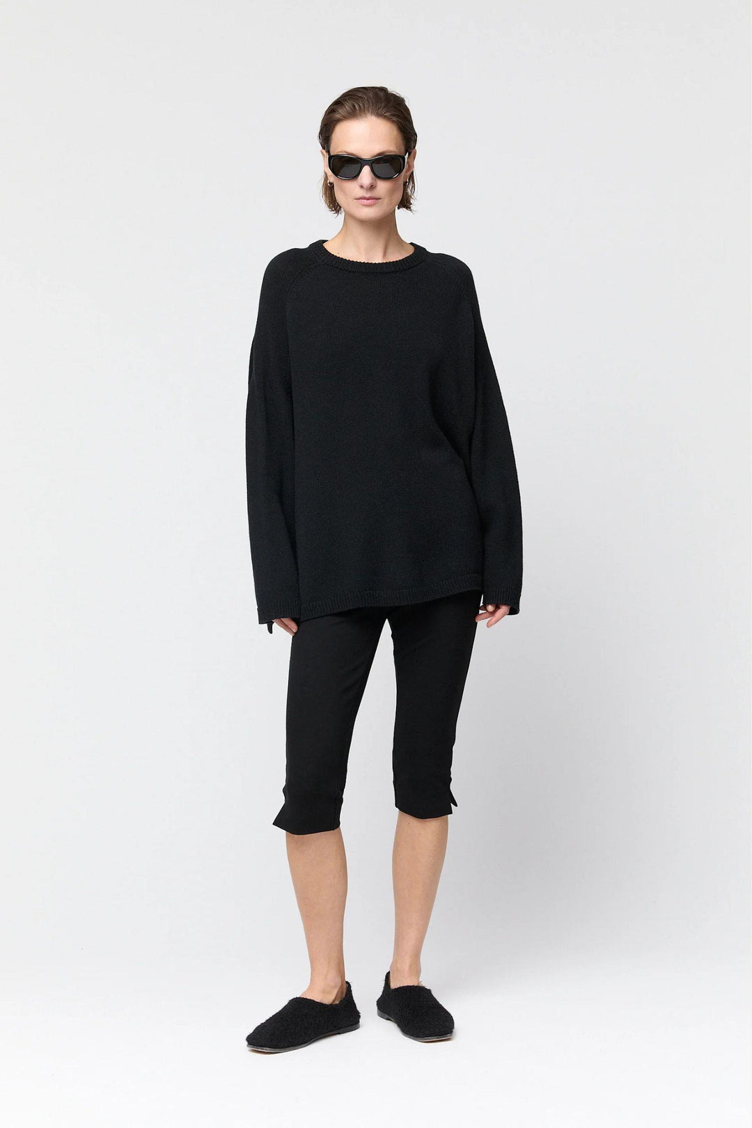 Roma Sweater Pitch Black