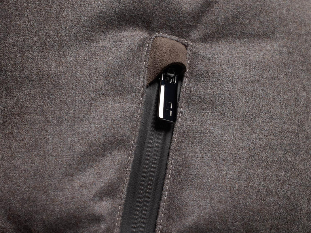 Concord™ Savile Parka Sand Melange Wool