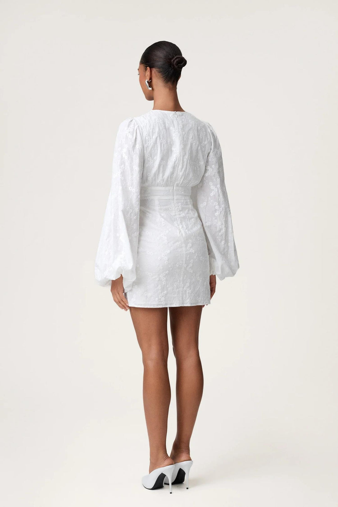 Florence dress- White Embroidery