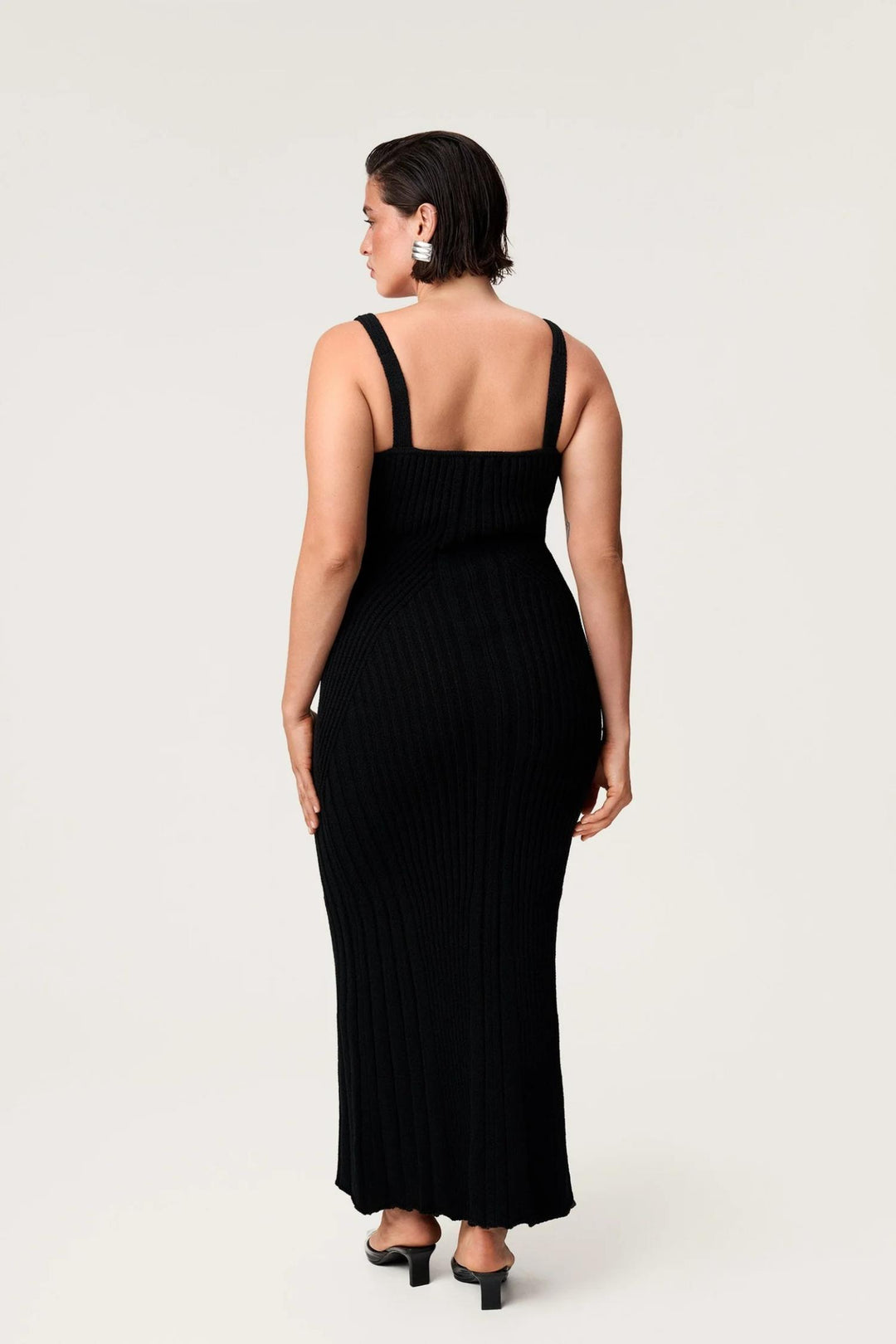 Lugo Slip Dress- Black