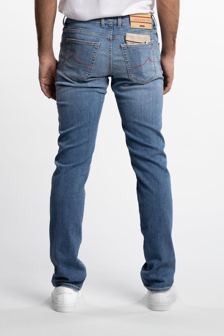 Nick Limited Edition Selvedge Stretch Denim Jeans Light Blue