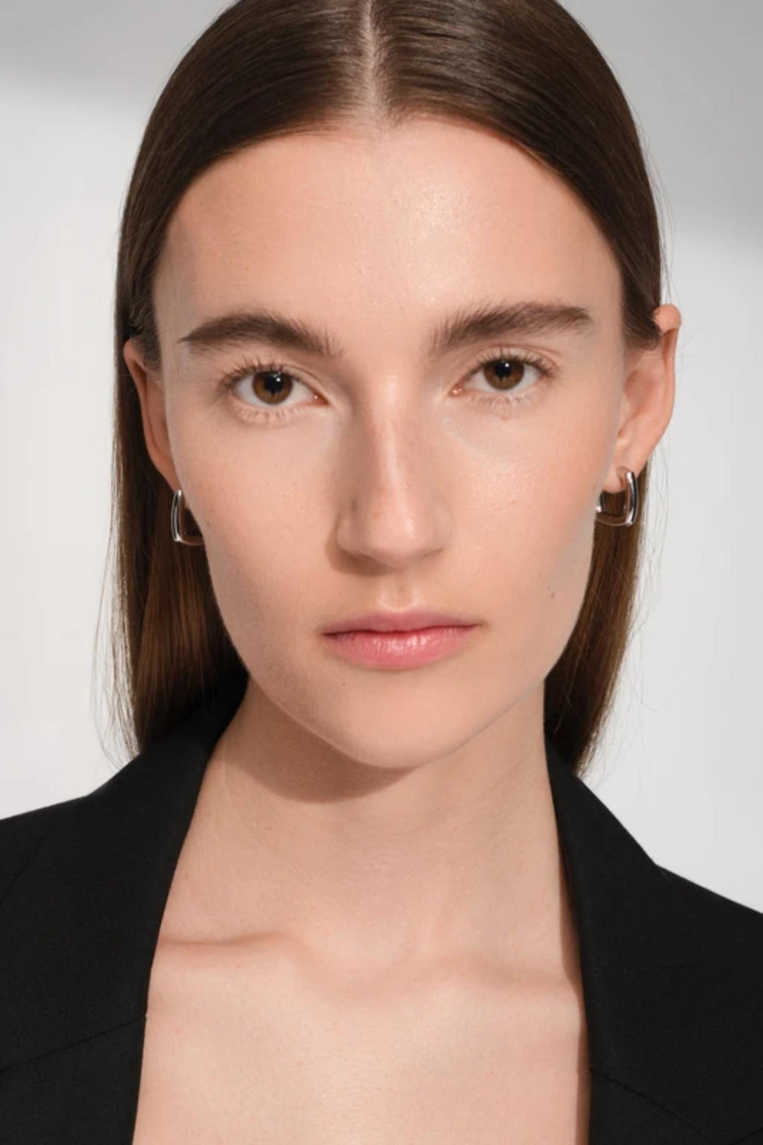 Frame Hoops Medium- Silver