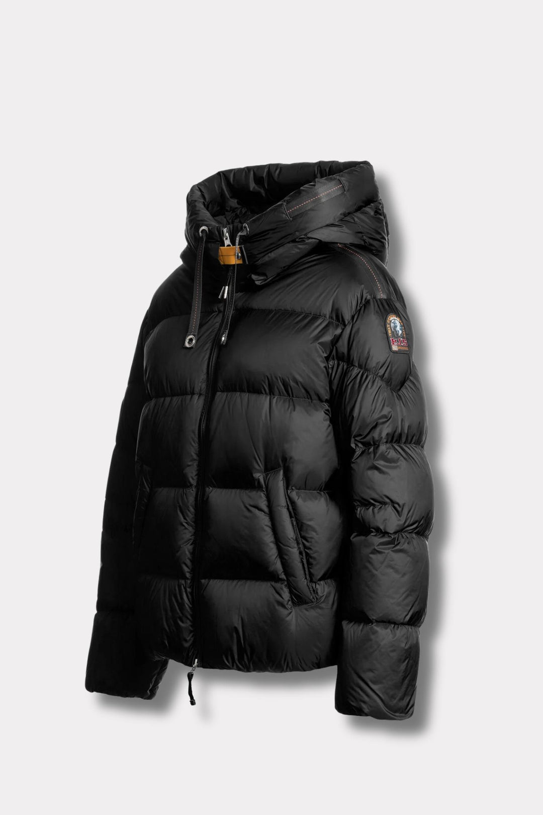 Tilly Hooded Down Jacket- Black