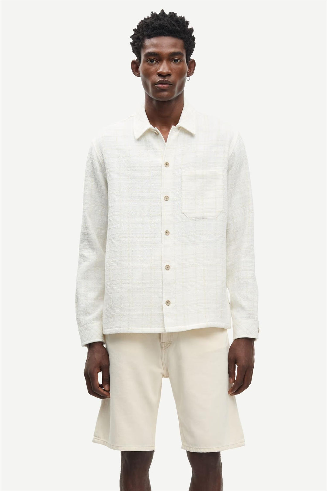 Sadamon GC Overshirt 16079 Silver Birch
