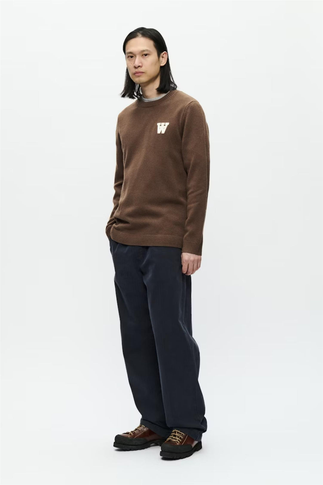 Tay Lambswool Pullover Desert Palm
