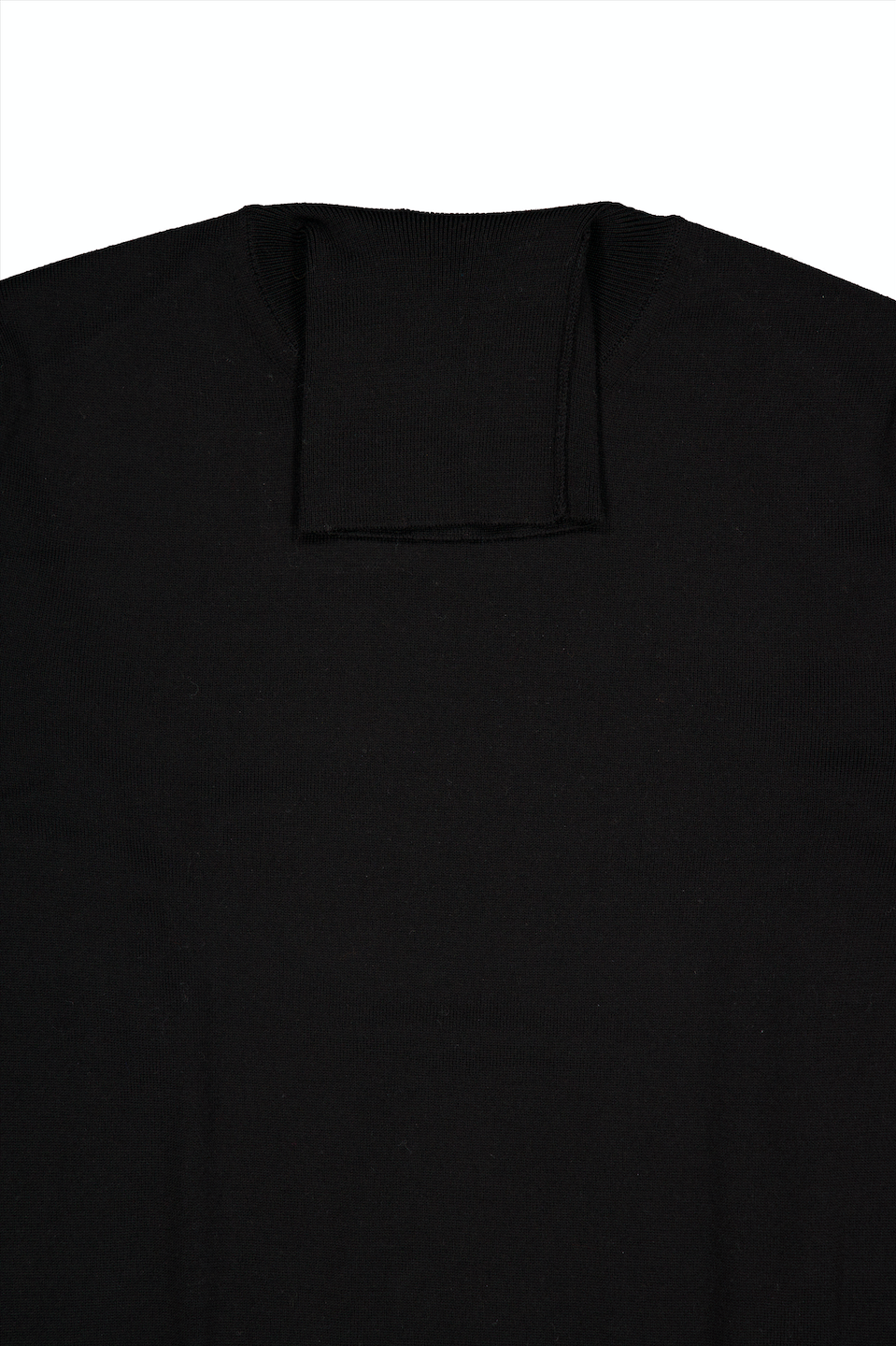 Merino Wool Turtleneck Black