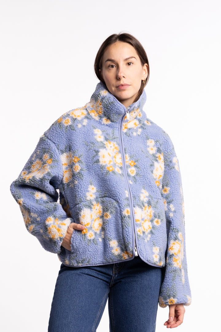 Rype Fleece Jacket - Lt. Blue Mix