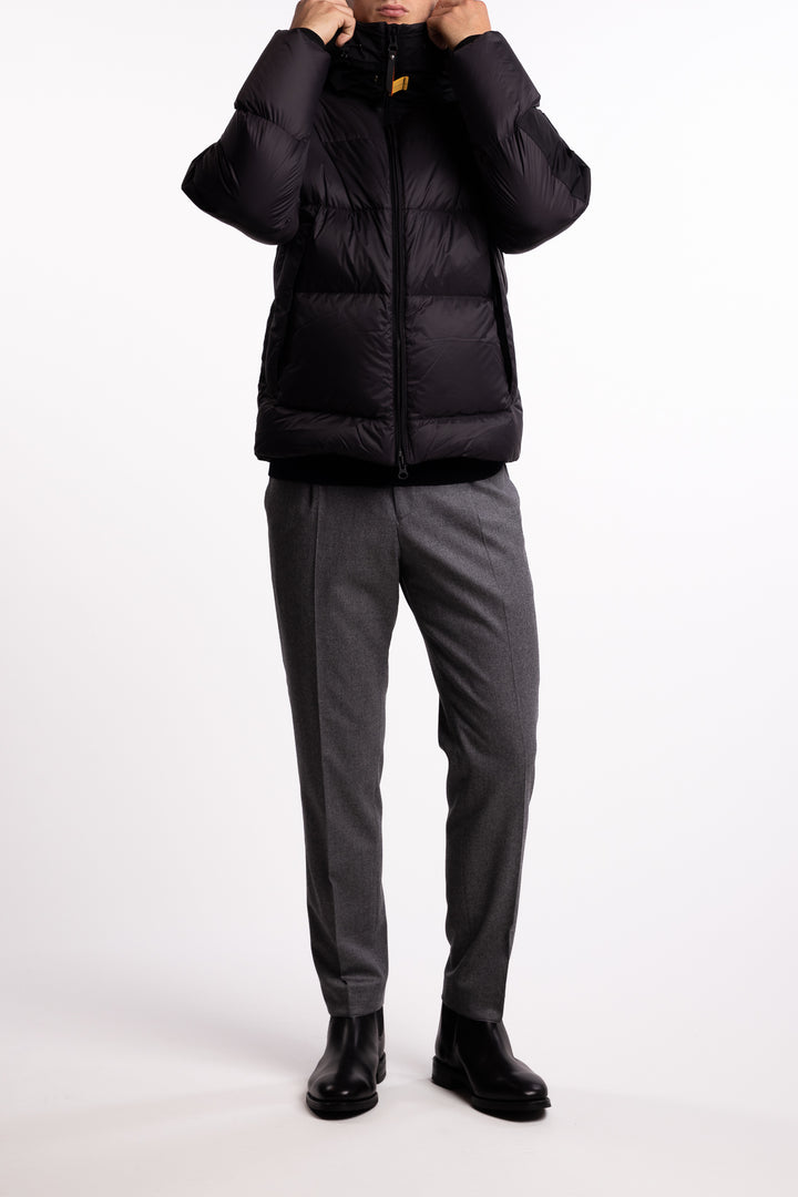 Tyrik Hooded Down Jacket Black