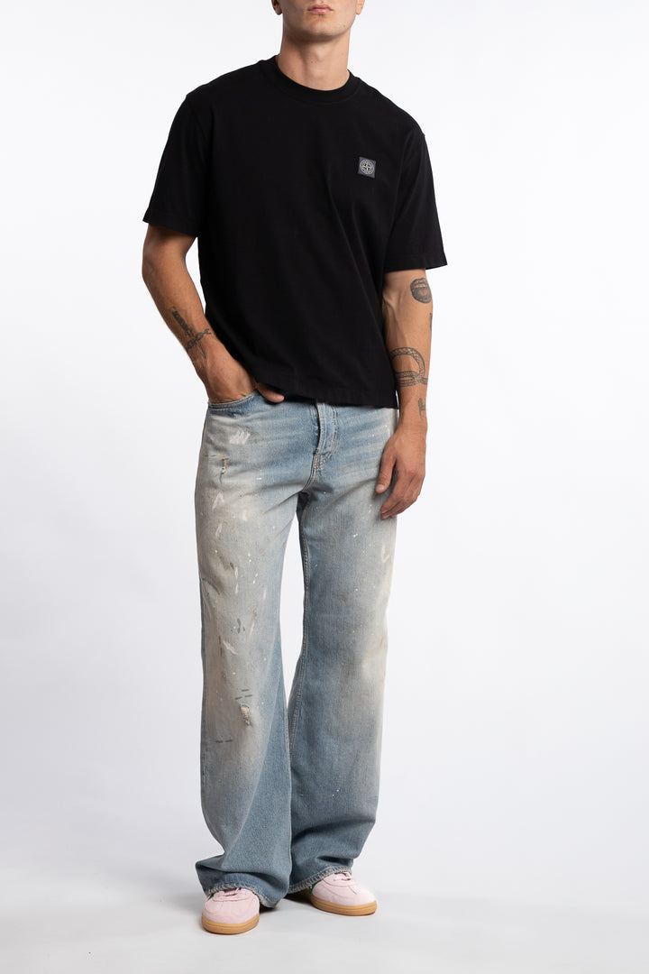 210025 Combed Organic Cotton Jersey Black